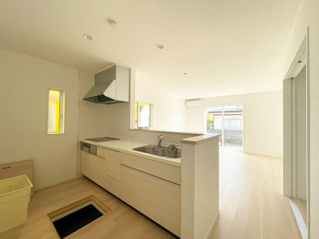 新築戸建・建売　柴田町船岡東1丁目　耐震・制震　船岡小・船岡中のキッチン