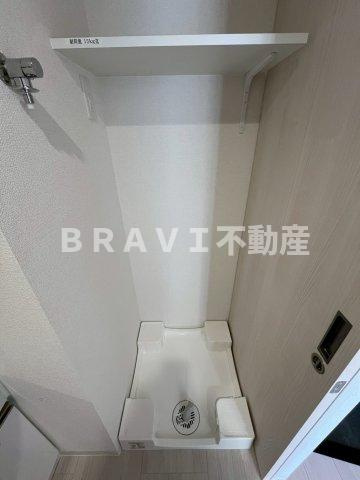 ソルテラスOSAKA緑橋クレアスト　BRAVI不動産の設備|【ソルテラスOSAKA緑橋クレアスト】洗濯機置き場