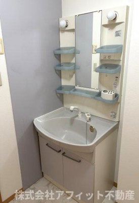 【洗面所】 | メルベーユ C棟 | 洗髪洗面化粧台