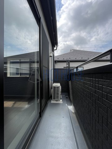 BLOOMING MAISON川越市的場3号棟のバルコニー