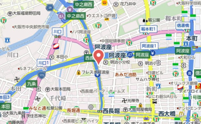 【地図】 | KAISEI阿波座