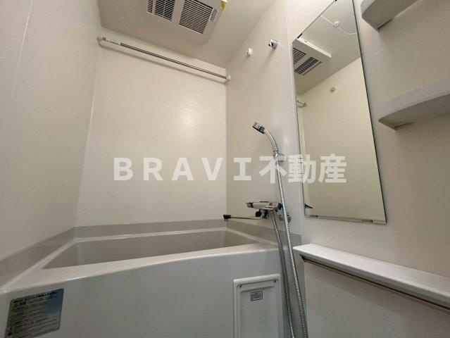 ソルテラスOSAKA緑橋クレアスト　BRAVI不動産の浴室|【ソルテラスOSAKA緑橋クレアスト】日々の疲れを癒すお風呂付です