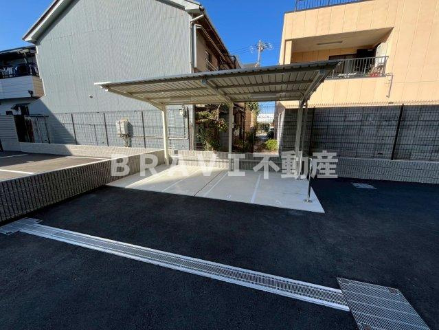 ソルテラスOSAKA緑橋クレアスト　BRAVI不動産のその他共用部分|【ソルテラスOSAKA緑橋クレアスト】バイク置き場
