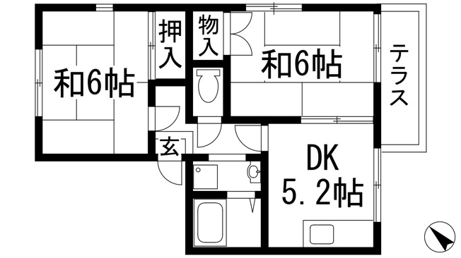 【間取り】 | エクセルコート安倉