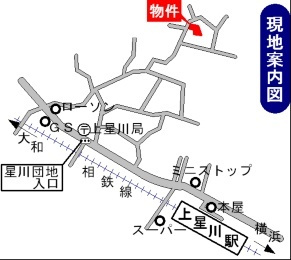 エーデルハイムの地図|案内図