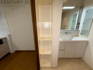 洗面室の収納ボックス　タオル類などの収納に便利♪