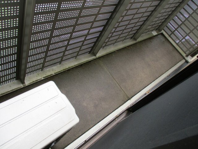 リヴェール壱番館のバルコニー