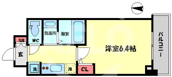 ジオエント福島野田の間取り|ジオエント福島野田　間取り