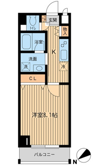 【間取り】 | ベルメゾン吉祥寺