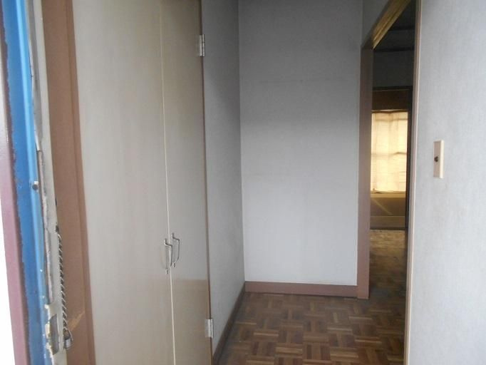 宮崎マンションの玄関