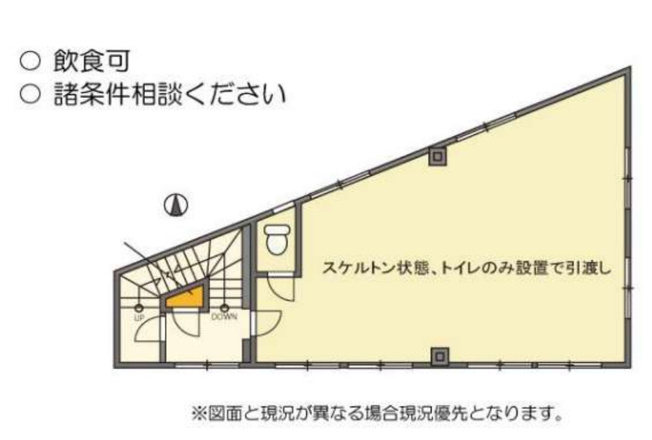 【間取り】 | 下丸子駅徒歩3分 第2シンエイビル 3階 16.33坪