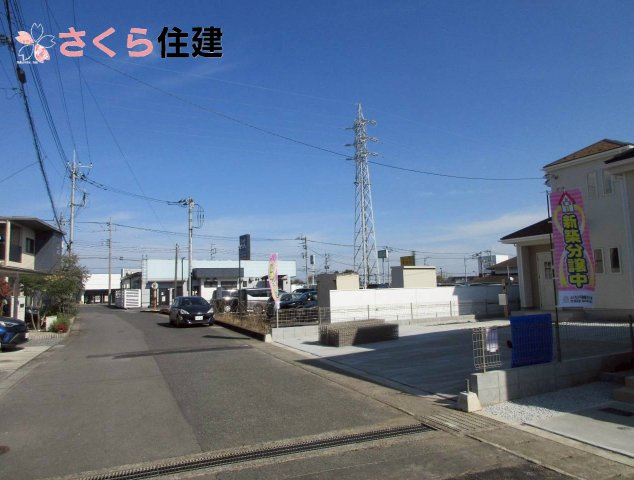 日光市今市1063番　A号棟の前面道路含む現地写真|バイパスが近く交通アクセスも良好です♪