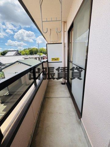 ヴィラ晃梅のバルコニー