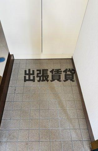 ヴィラ晃梅の玄関