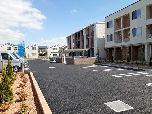 ペガサスＡの駐車場