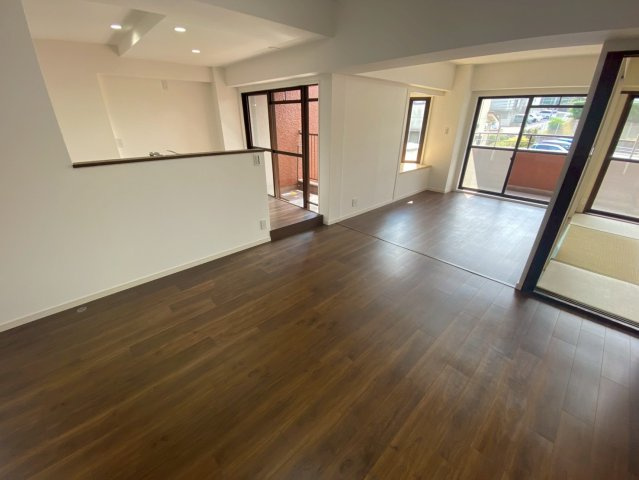 三旺マンション藤森の居間・リビング|おしゃれなリビングです