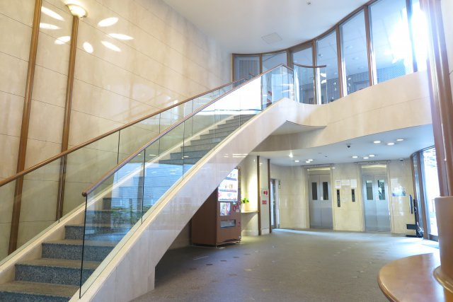 グランソレイユ日本橋のロビー