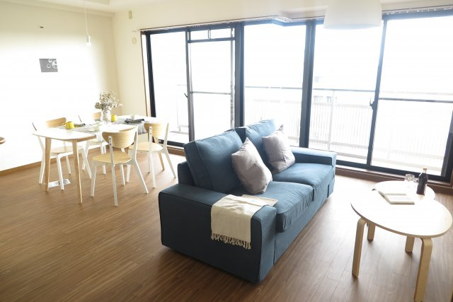 グランソレイユ日本橋の居間・リビング