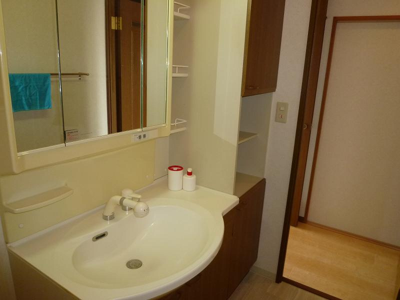 フロンティアタワーナンバイーストの洗面所