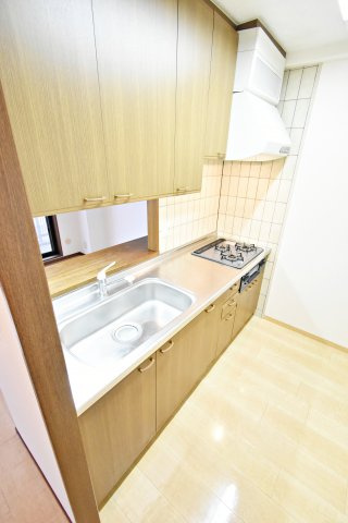 フロンティアタワー難波EAST（旧：グランソレイユ日本橋）のキッチン