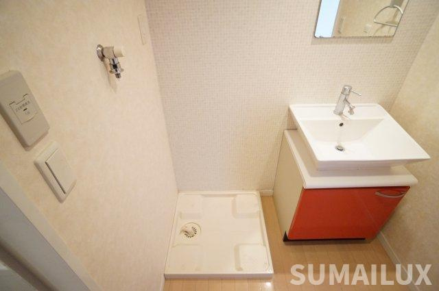 熊本市南区平田２丁目の賃貸マンションの洗面所