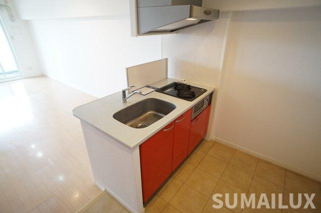 熊本市南区平田２丁目の賃貸マンションのキッチン