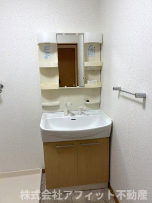 【洗面所】 | グランパルク | 洗髪洗面化粧台