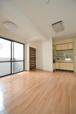 広島市中区大手町３丁目の賃貸マンションの居間・リビング