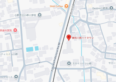 【地図】 | 藤和小郡ハイタウン