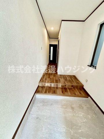 大蓮北2丁目一戸建の玄関