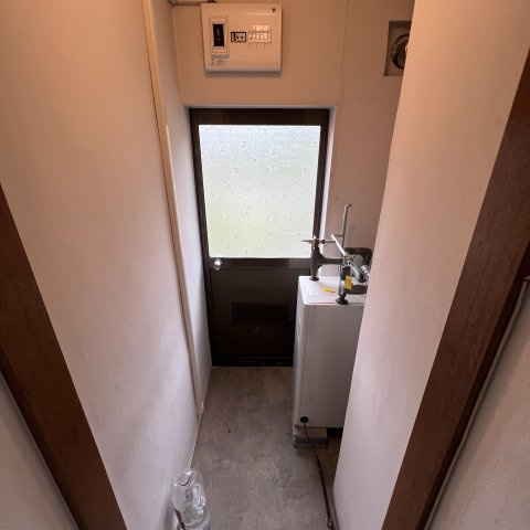 室蘭市港北町5丁目120-32戸建の玄関