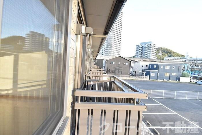 コンフォート ｳｴｽﾄのバルコニー|バルコニー