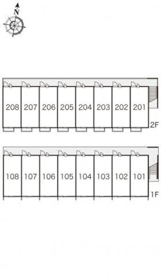 【区画図】 | レオパレス楓