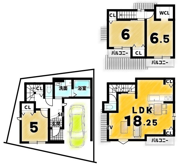 吉祥院西ノ庄西浦町　条件付土地