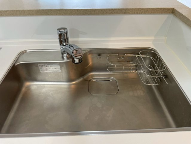 広々ルーフバルコニー付角住戸◆床暖房あり◆地下鉄東西線「椥辻」駅徒歩３分◆イーグルコート椥辻十条のキッチン|シンク