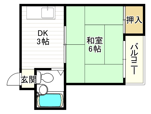 メゾン松下の間取り