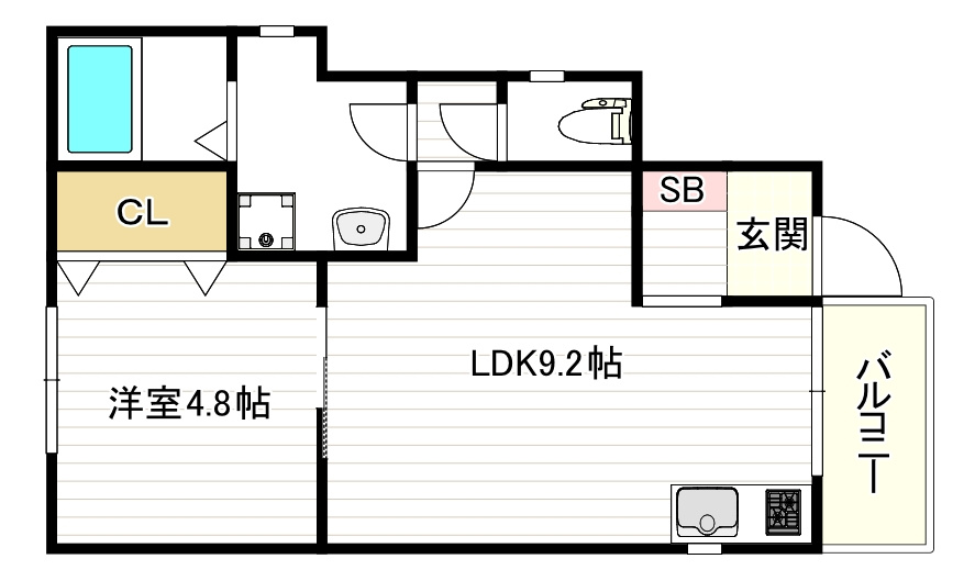 ジェイクラン高見の間取り