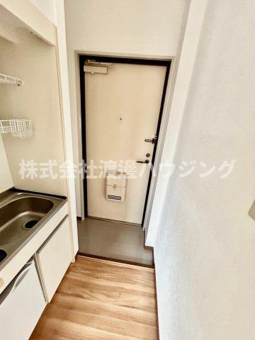 タカラマンションの玄関