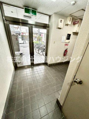 タカラマンションのエントランス