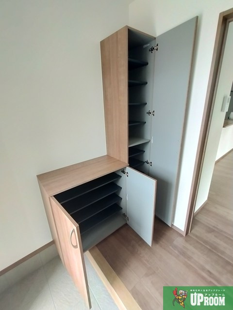 古知野町杉山貸家　B棟の玄関