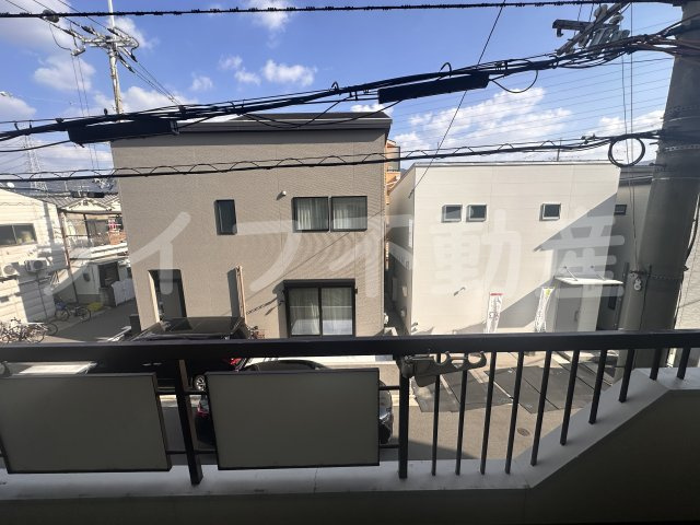 シャトー西村のバルコニー