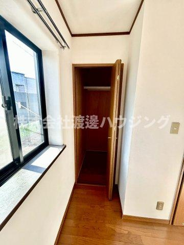 大阪市西成区梅南３丁目のテラスの収納