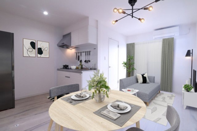 【居間・リビング】 | ma cherie R南福岡(マシェリアール) | アレンジ自由自在の広々空間です！