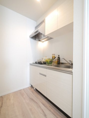 【キッチン】 | ma cherie R南福岡(マシェリアール) | シンプルな清潔感のあるキッチンです！