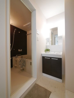 【洗面所】 | ma cherie R南福岡(マシェリアール) | シンプルで使いやすい洗面台です！