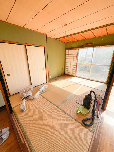 下野市磯部　4ＬＤＫ　中古住宅の和室
