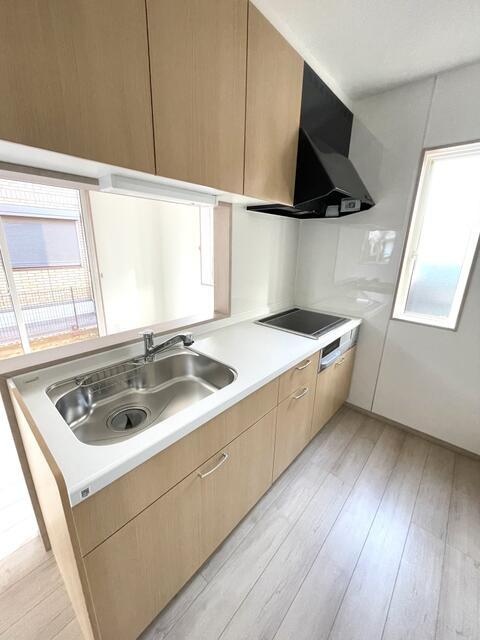 下野市駅東４丁目　3ＬＤＫ　中古住宅のキッチン