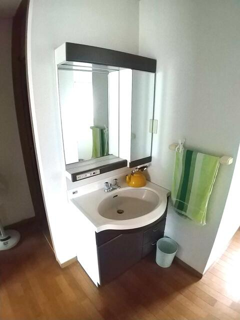 下野市緑5丁目　4ＬＤＫ　中古住宅の独立洗面台