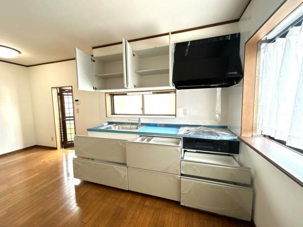 下野市文教２丁目　3ＳＤＫ　中古住宅のキッチン