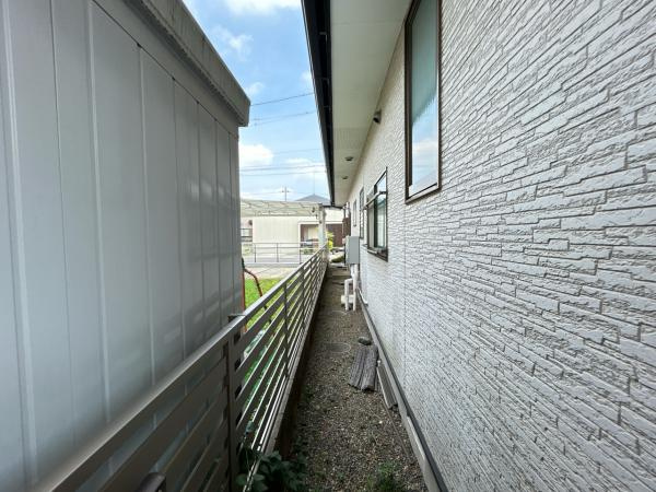 下野市文教２丁目　3ＳＤＫ　中古住宅のその他|【現況販売】建物北側写真です。